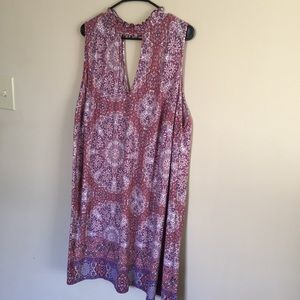 Sleeveless Speechless Dress 3x High Neck